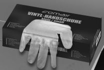 Comair Vinyl Handschuhe gepudert mittel